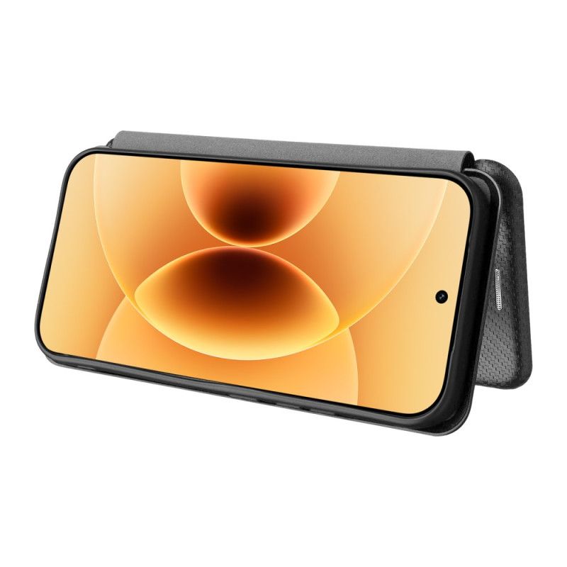 Læder Cover Xiaomi 17 Kulfibertekstur