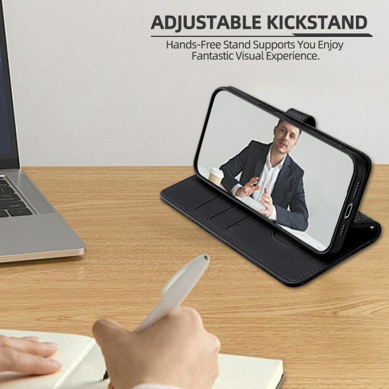 Læder Cover Xiaomi 17 Telefon Etui Låsedesign I