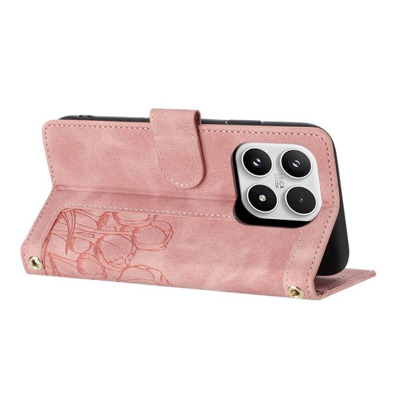 Læder Cover Xiaomi 17 Telefon Etui Pung Med 5 Kortpladser