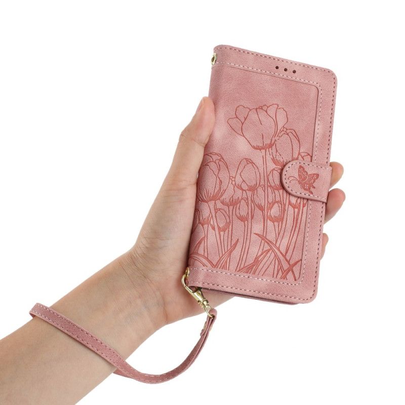 Læder Cover Xiaomi 17 Telefon Etui Pung Med 5 Kortpladser