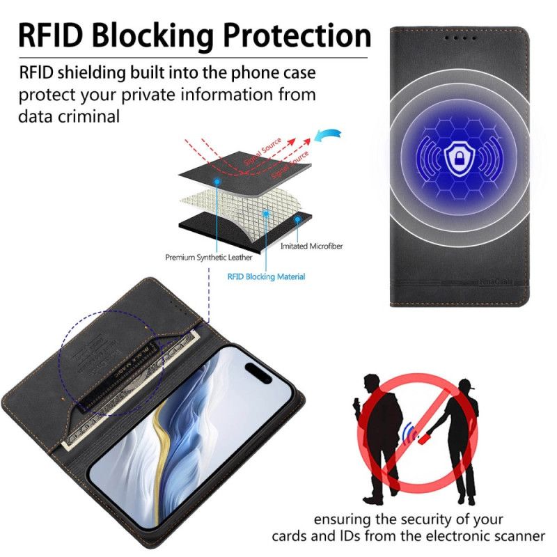 Læder Cover Xiaomi 17 Telefon Etui Rinacasis