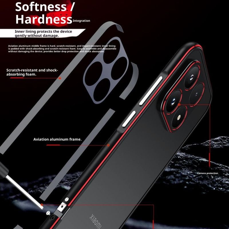 Xiaomi 17 Linsebeskytter Kofanger Og Metalramme