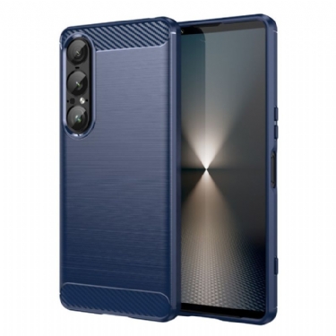 Cover Sony Xperia 1 Vii Børstet Kulfiber