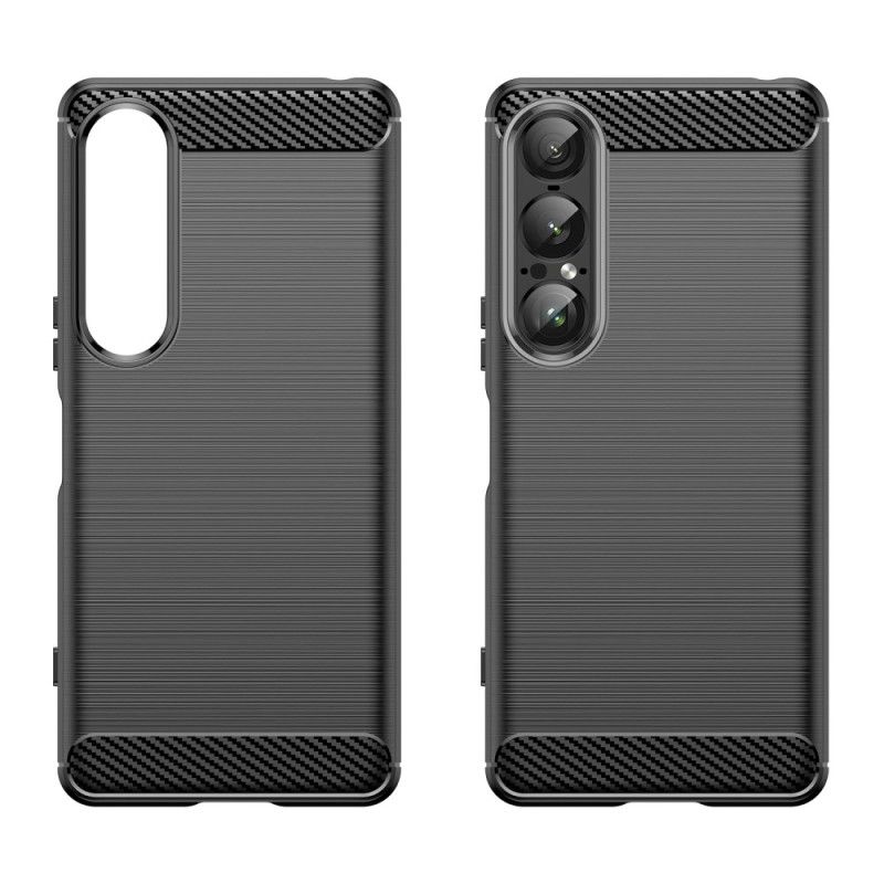 Cover Sony Xperia 1 Vii Børstet Kulfiber