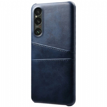 Cover Sony Xperia 1 Vii Kortholder Med Lædereffekt