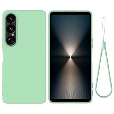Cover Sony Xperia 1 Vii Silikone Med Snor