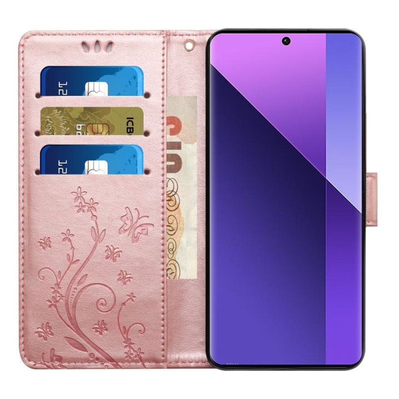Flip Cover Sony Xperia 1 Vii Blomsterprint