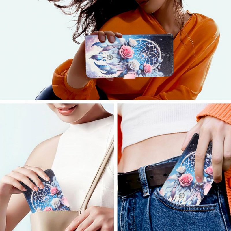 Flip Cover Sony Xperia 1 Vii Drømmefangermønster