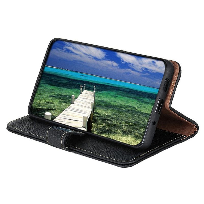 Flip Cover Sony Xperia 1 Vii Khazneh Ægte Læder