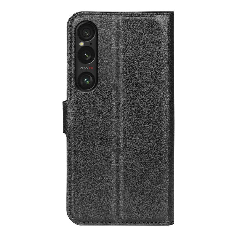 Flip Cover Sony Xperia 1 Vii Klassisk Kunstlæder