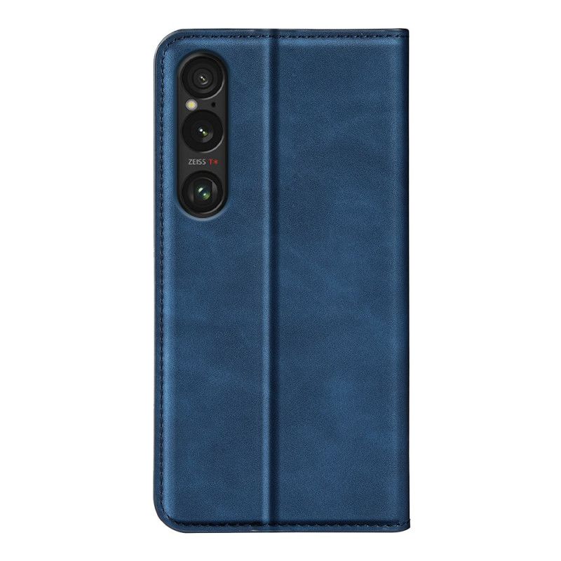 Flip Cover Sony Xperia 1 Vii Læderstil