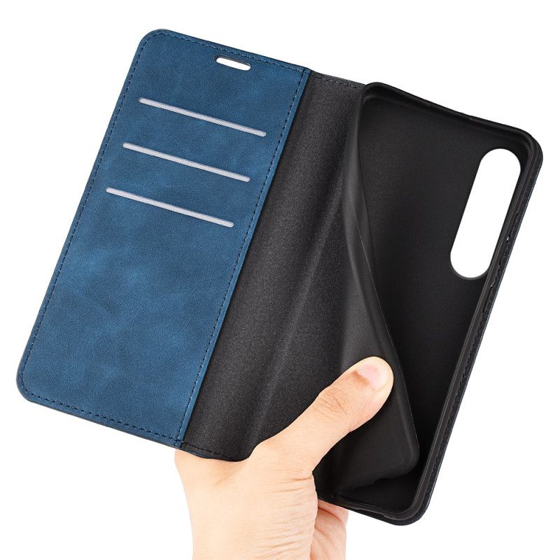 Flip Cover Sony Xperia 1 Vii Læderstil