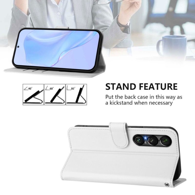 Flip Cover Sony Xperia 1 Vii Monokrom