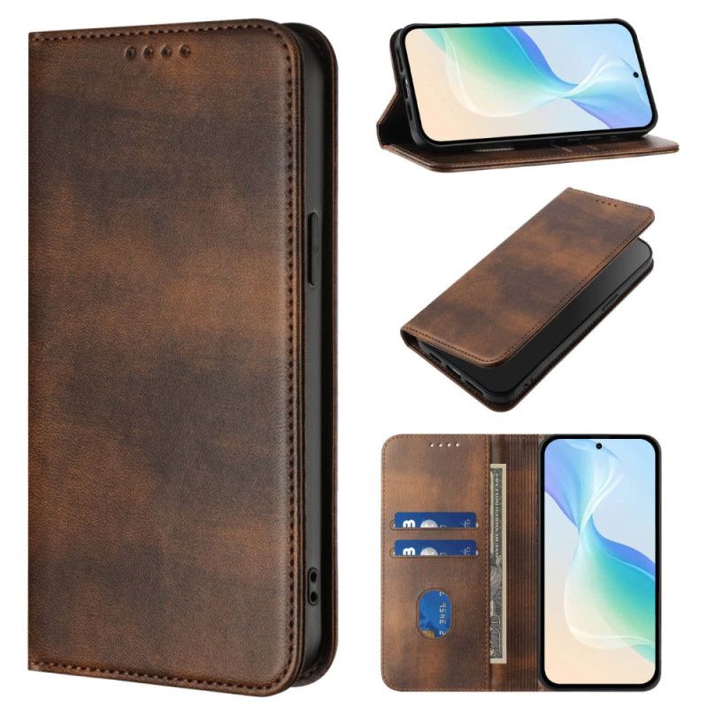 Flip Cover Sony Xperia 1 Vii Rfid-beskyttelse Retrodesign