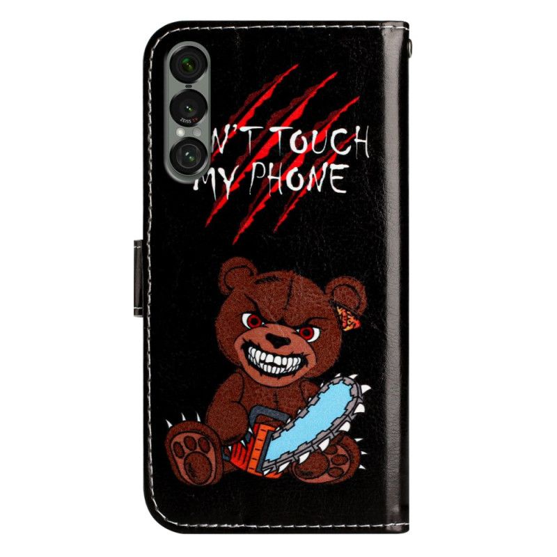 Flip Cover Sony Xperia 1 Vii Rør Ikke Min Telefonbjørn