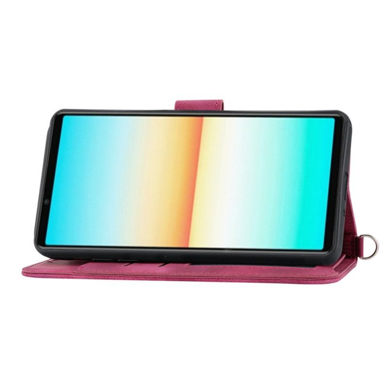 Flip Cover Sony Xperia 1 Vii Ruskindsblondereffekt