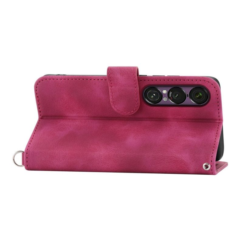 Flip Cover Sony Xperia 1 Vii Ruskindsblondereffekt