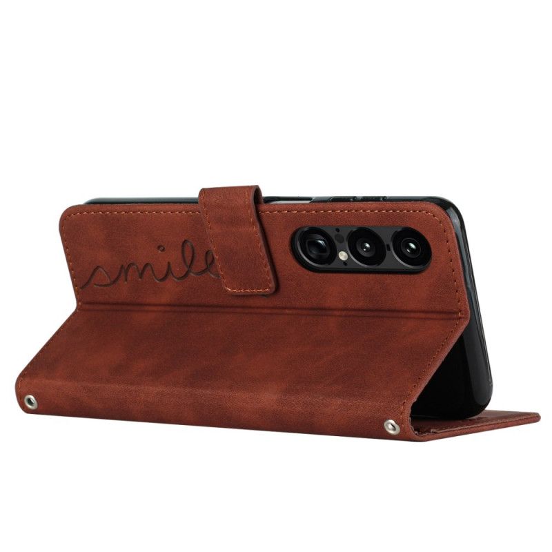 Flip Cover Sony Xperia 1 Vii Smil