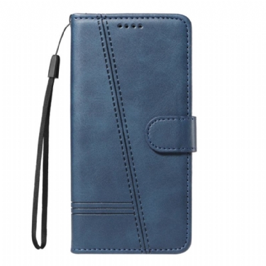 Flip Cover Sony Xperia 1 Vii T-linjer