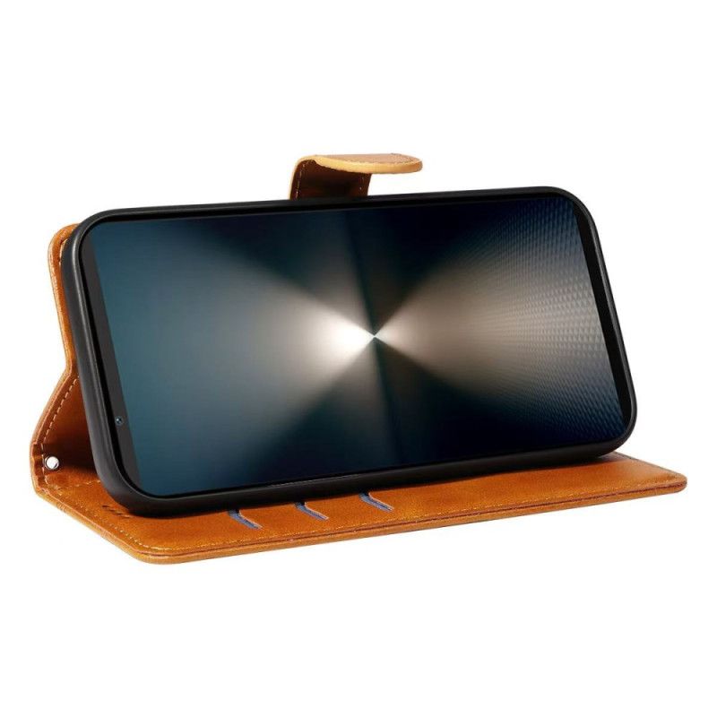 Flip Cover Sony Xperia 1 Vii T-linjer