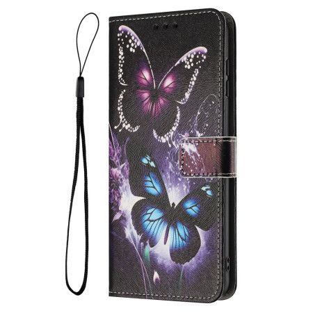 Flip Cover Sony Xperia 1 Vii To Sommerfugle