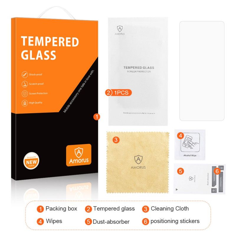 Hærdet Glasskærmbeskytter Til Sony Xperia 1 Vii