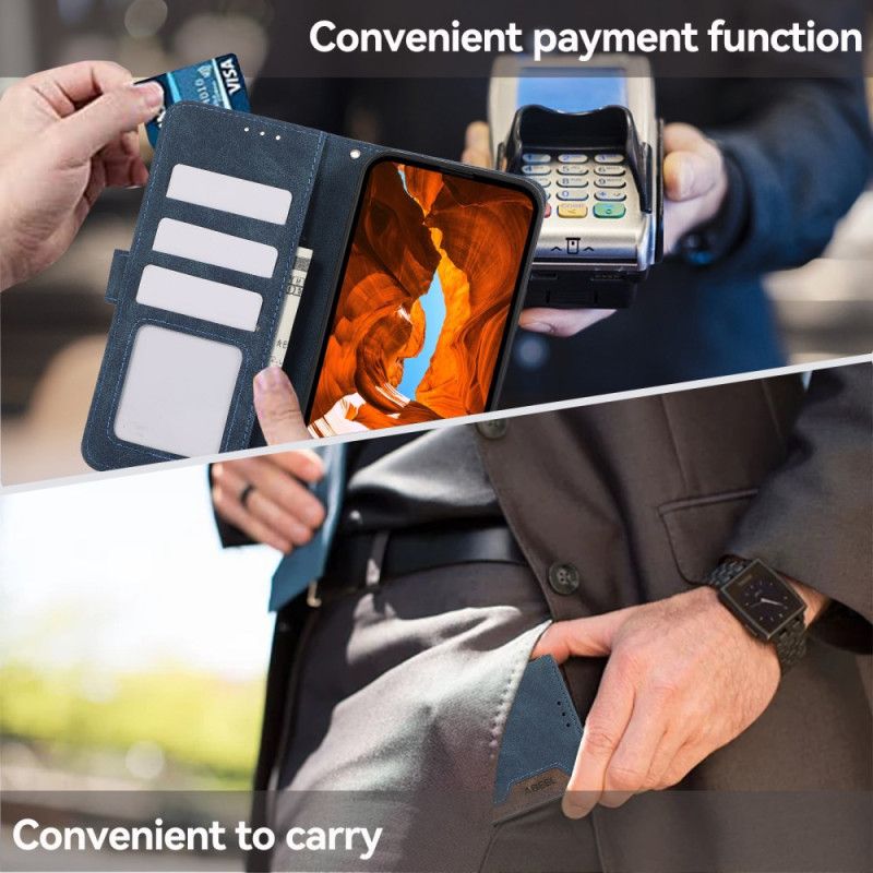 Læder Cover Sony Xperia 1 Vii Abeel Tofarvet