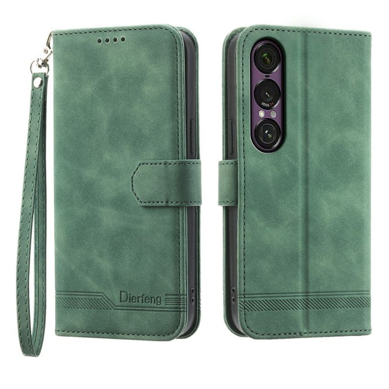 Læder Cover Sony Xperia 1 Vii Telefon Etui Dyr