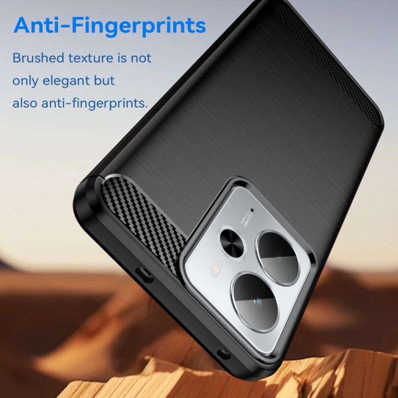 Cover Realme 14 5g Børstet Kulfiber