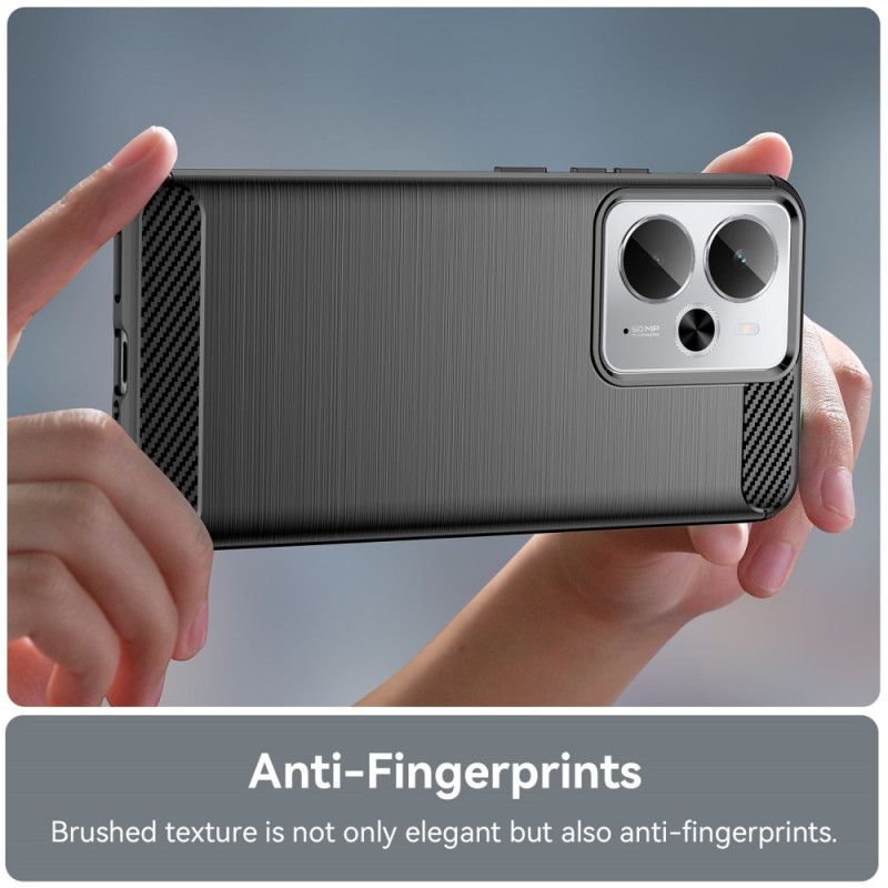 Cover Realme 14 5g Børstet Kulfiber