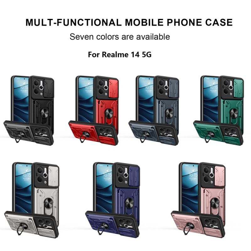 Cover Realme 14 5g Stativ Og Kamerabeskyttelse