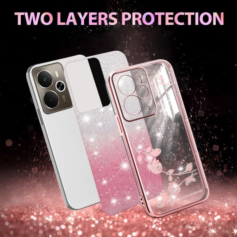 Cover Realme 14 5g Telefon Etui Kadem Blomster