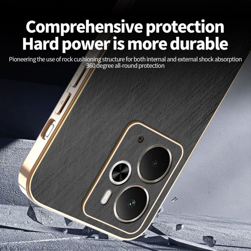 Cover Realme 14 5g Telefon Etui Kadem Lædereffekt