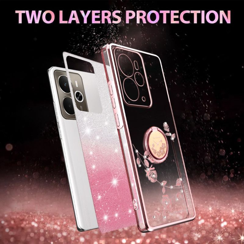 Cover Realme 14 5g Telefon Etui Kadem Rhinsten Ringholder