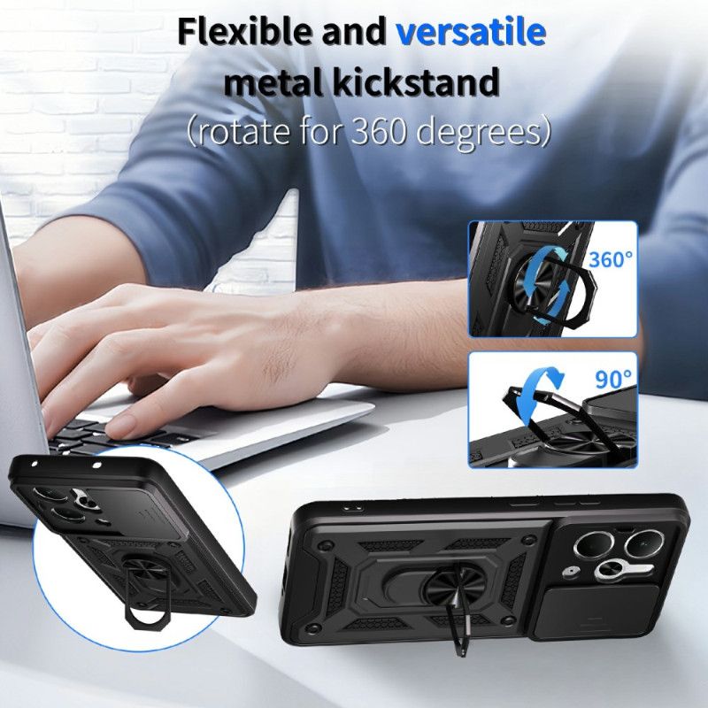 Cover Til Realme 14 5g Glidelukning Til Kamera Og Stativ