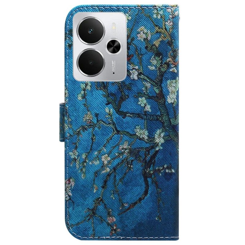 Flip Cover Realme 14 5g Abrikosblomster