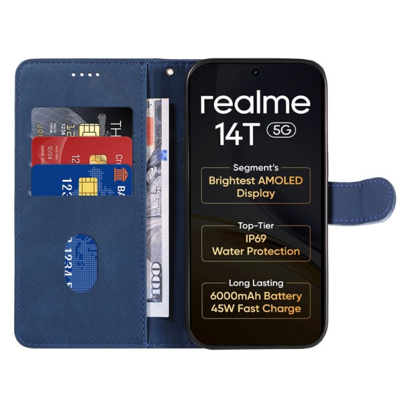 Flip Cover Realme 14 5g Bølget