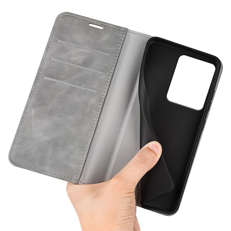 Flip Cover Realme 14 5g Læderstil