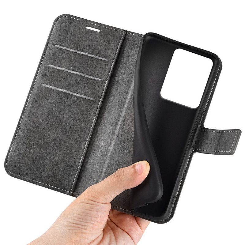 Flip Cover Realme 14 5g Læderstil