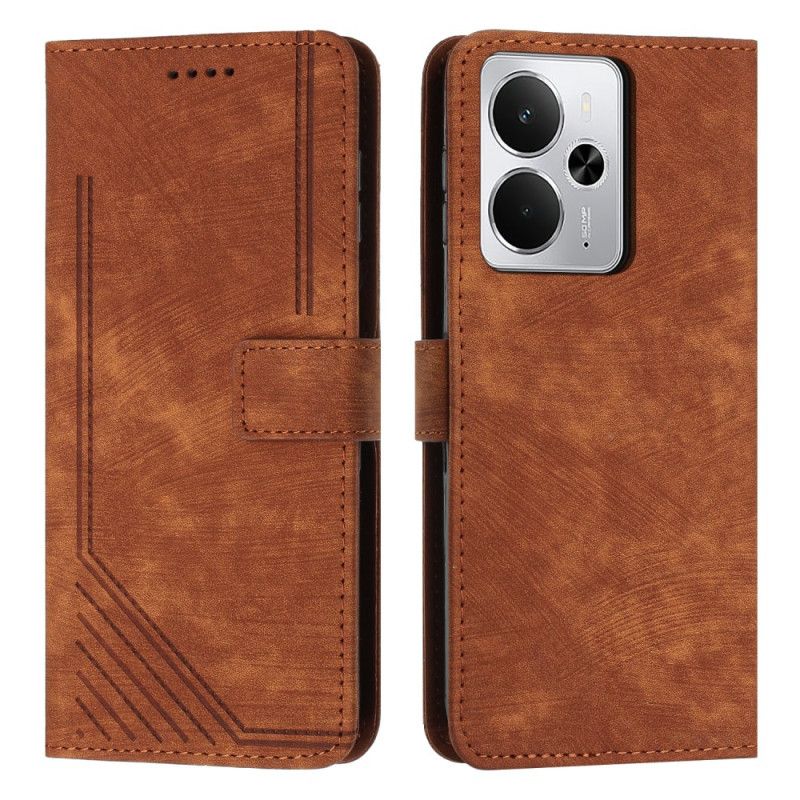 Flip Cover Realme 14 5g Linjer