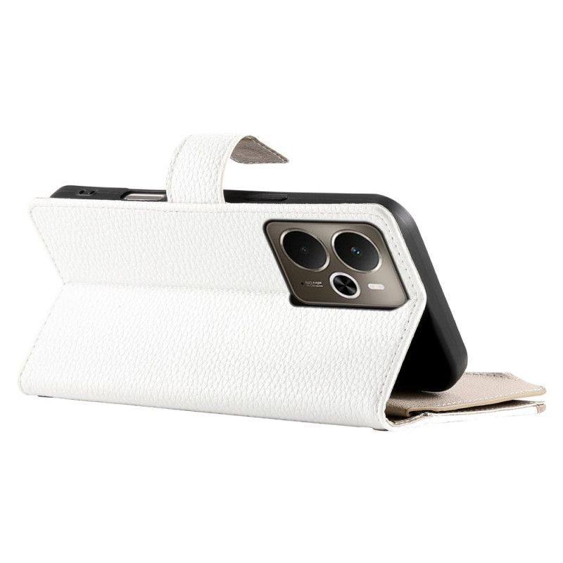 Flip Cover Realme 14 5g Tofarvet Med Rem