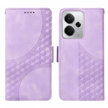 Flip Cover Til Realme 14 5g Diamantmønster