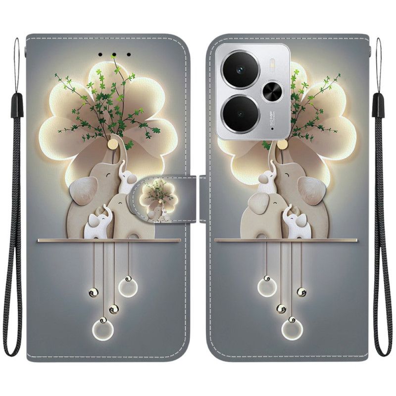 Flip Cover Til Realme 14 5g Elefant