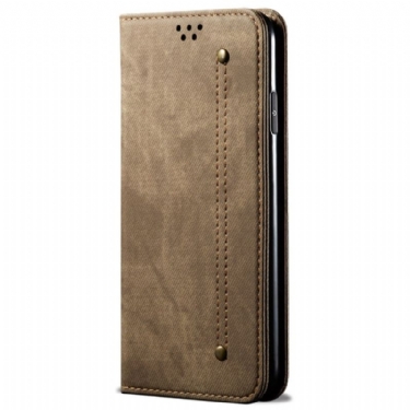 Flip Cover Til Realme 14 5g Jeansstof