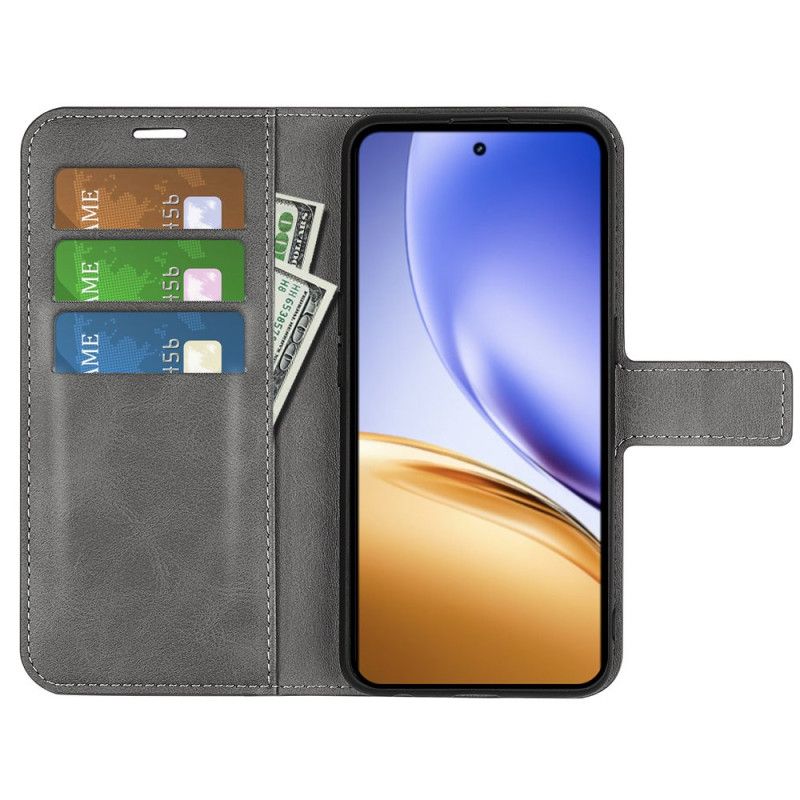 Flip Cover Til Realme 14 5g Læderstil