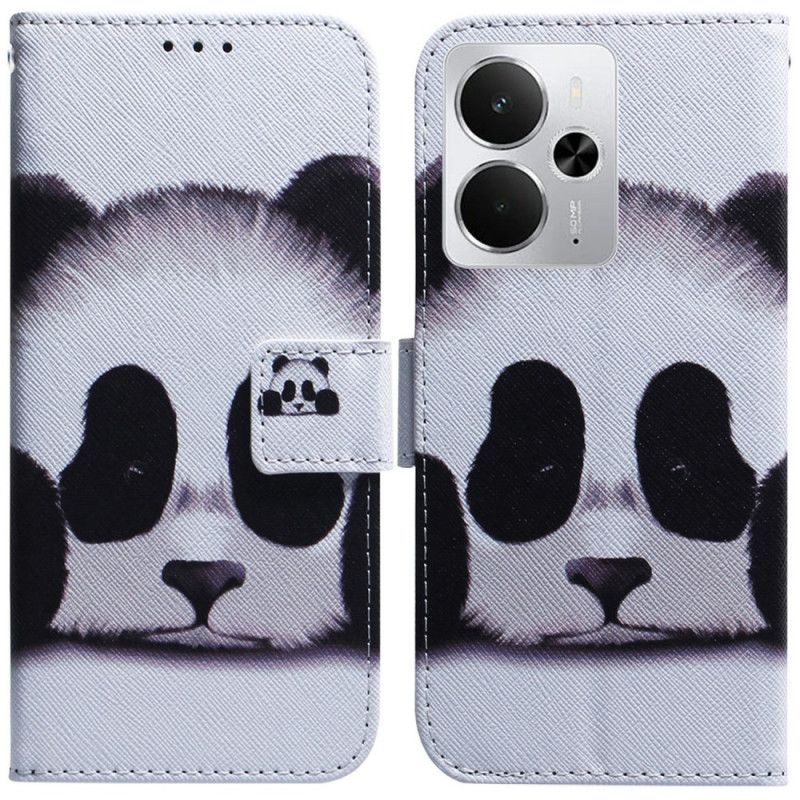 Flip Cover Til Realme 14 5g Panda