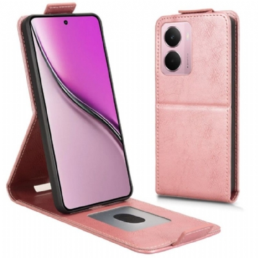 Læder Cover Realme 14 5g Telefon Etui Lodret Klap Design