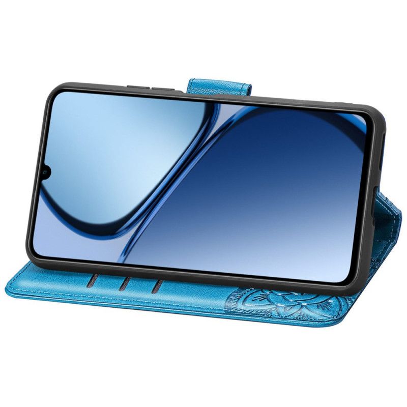 Flip Cover Realme Note 60x Barok Sommerfugl