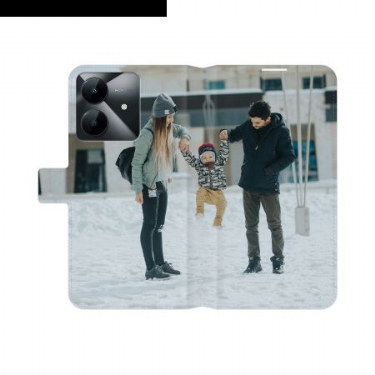 Flip Cover Til Realme Note 60x Trendy