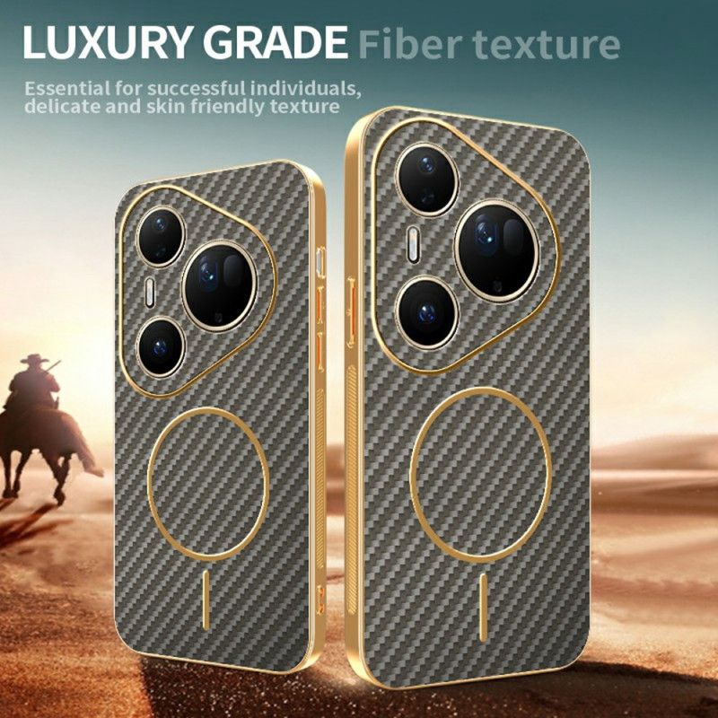 Cover Huawei Pura 80 Ultra Carbon Fiber Tekstur
